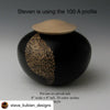 102AX Medium Round Cut (1/8" - 3mm Shaft) {Profile A} - (Click for Specs)