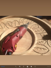103B Large 'V' Cut    (1/4" - 6mm Shaft)                                                                                 {Profile B} - (Click for Specs)
