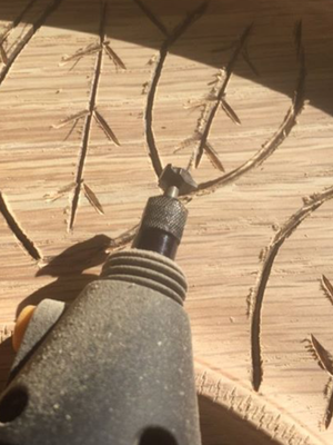 102BX Medium 'V' Cut (1/8" - 3mm Shaft) {Profile B} - (Click for Specs)