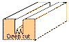 101D Small 'W' Cut (1/8" - 3mm Shaft) {Profile D} - (Click for Specs)